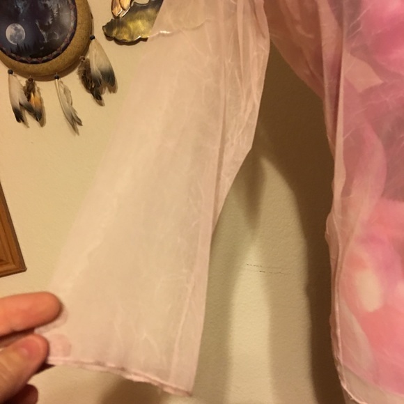 Candice Candice LA sheer top over attached tank - Picture 3 of 9